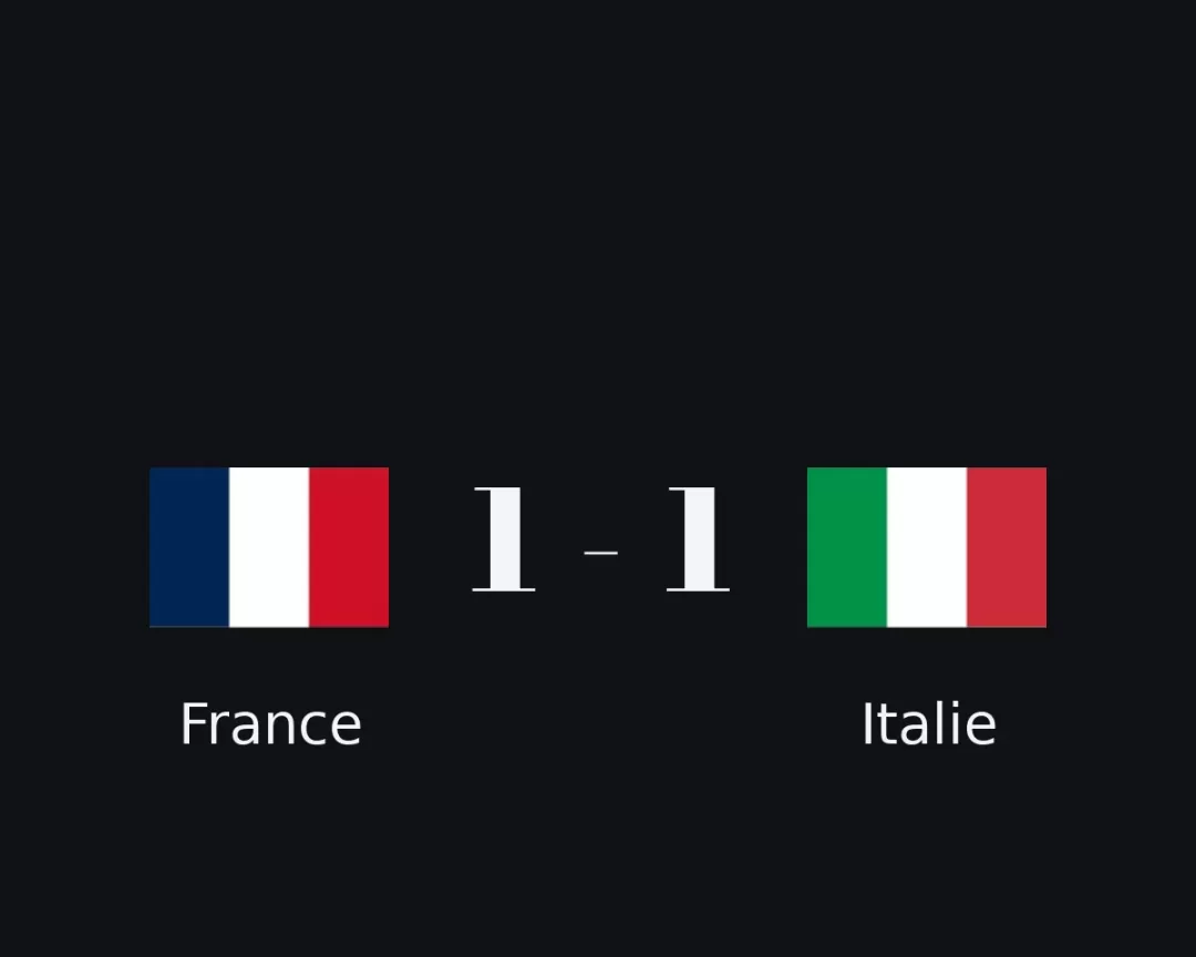 France contre Italie