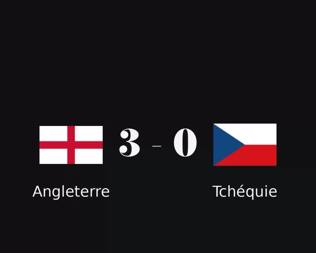 Angleterre contre Tchéquie