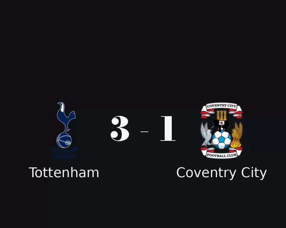 Tottenham contre Coventry City