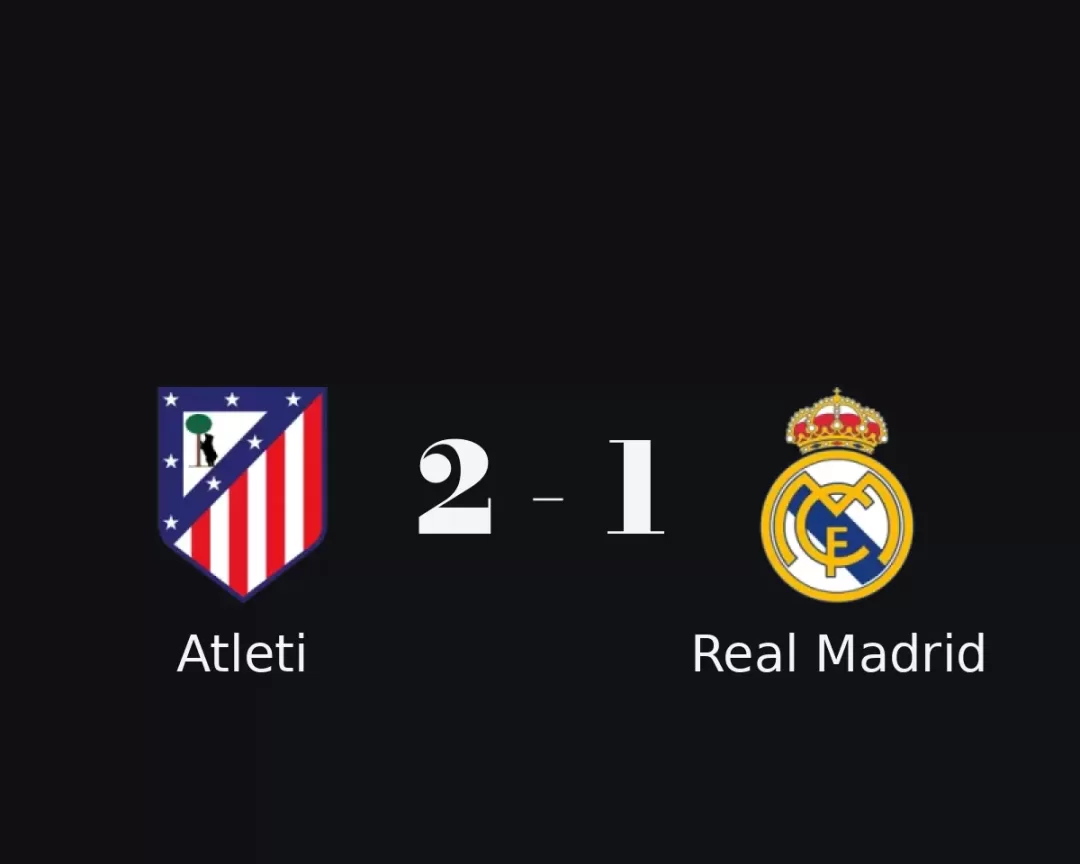 Atleti contre Real Madrid