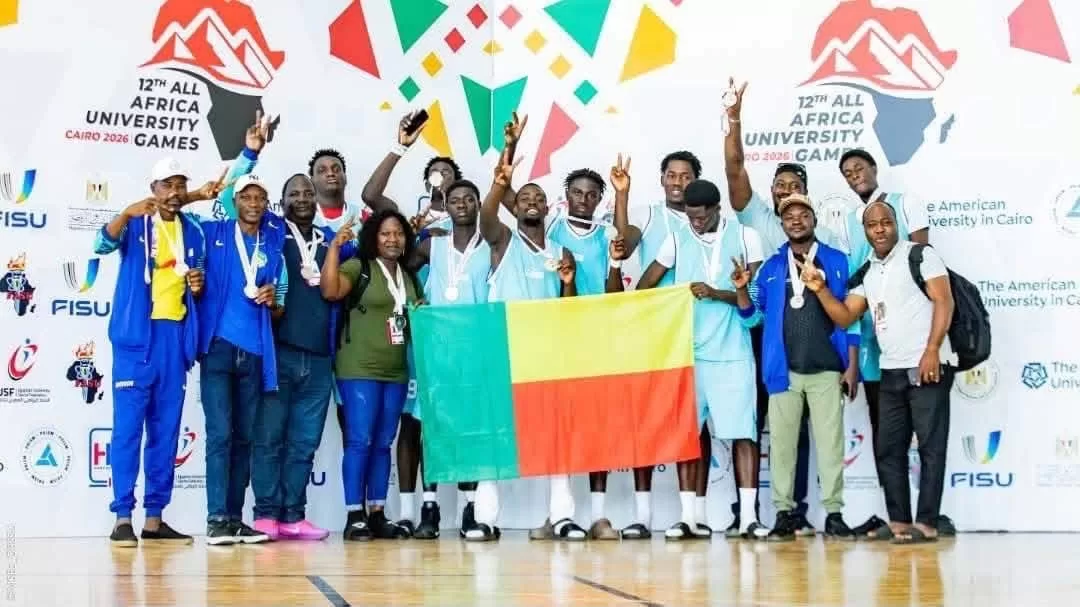 La sélection béninoise de basketball masculin estudiantin