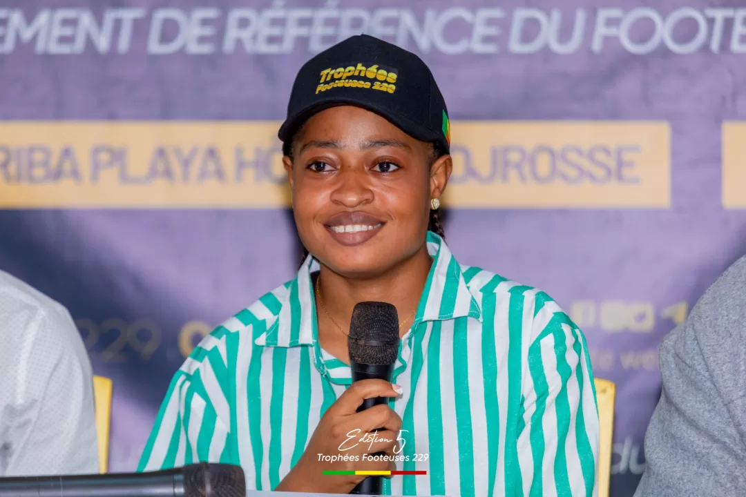 Romance Vinakpon, promotrice des Trophées Footeuses 229