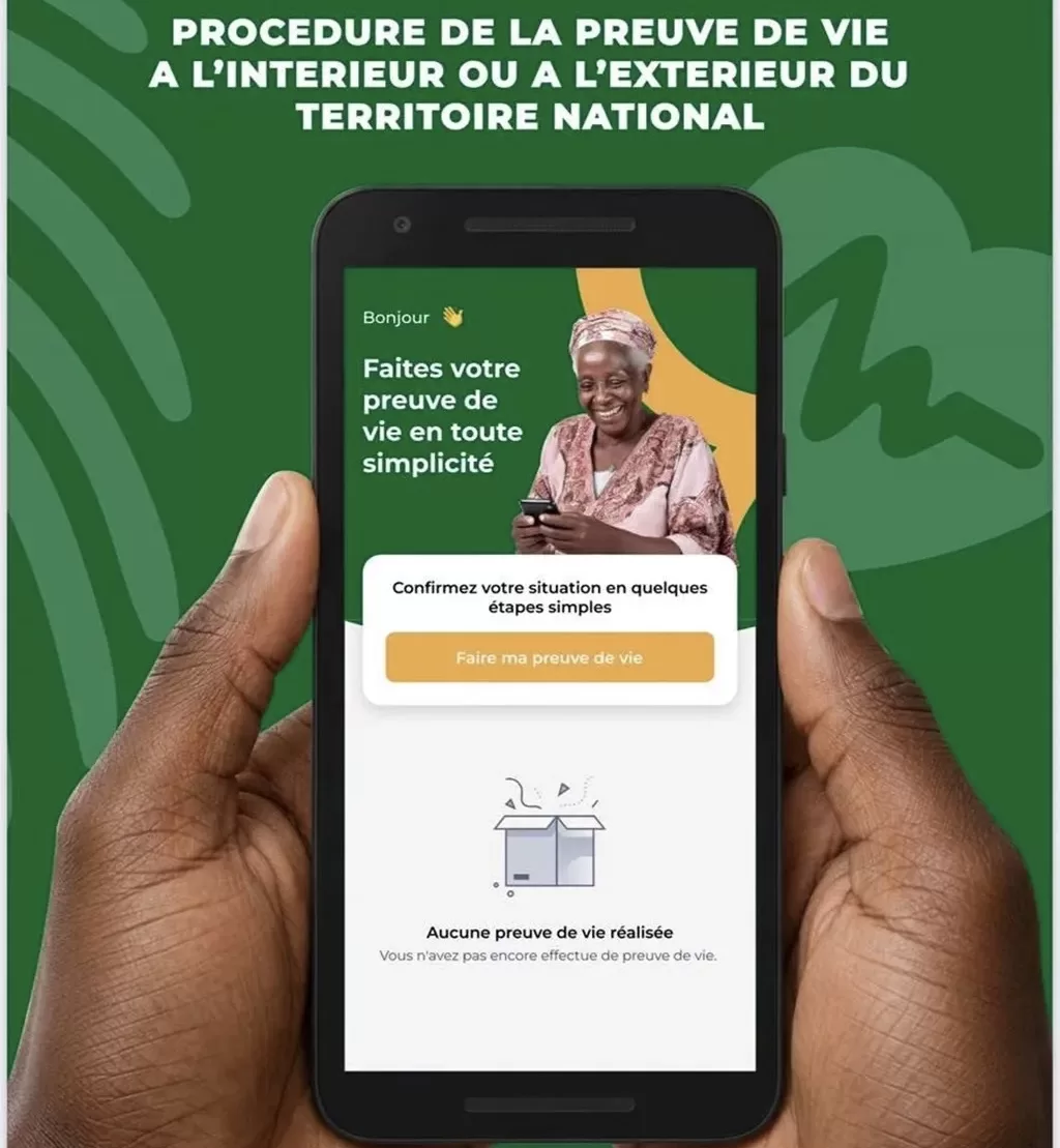 L’application « Preuve de vie »