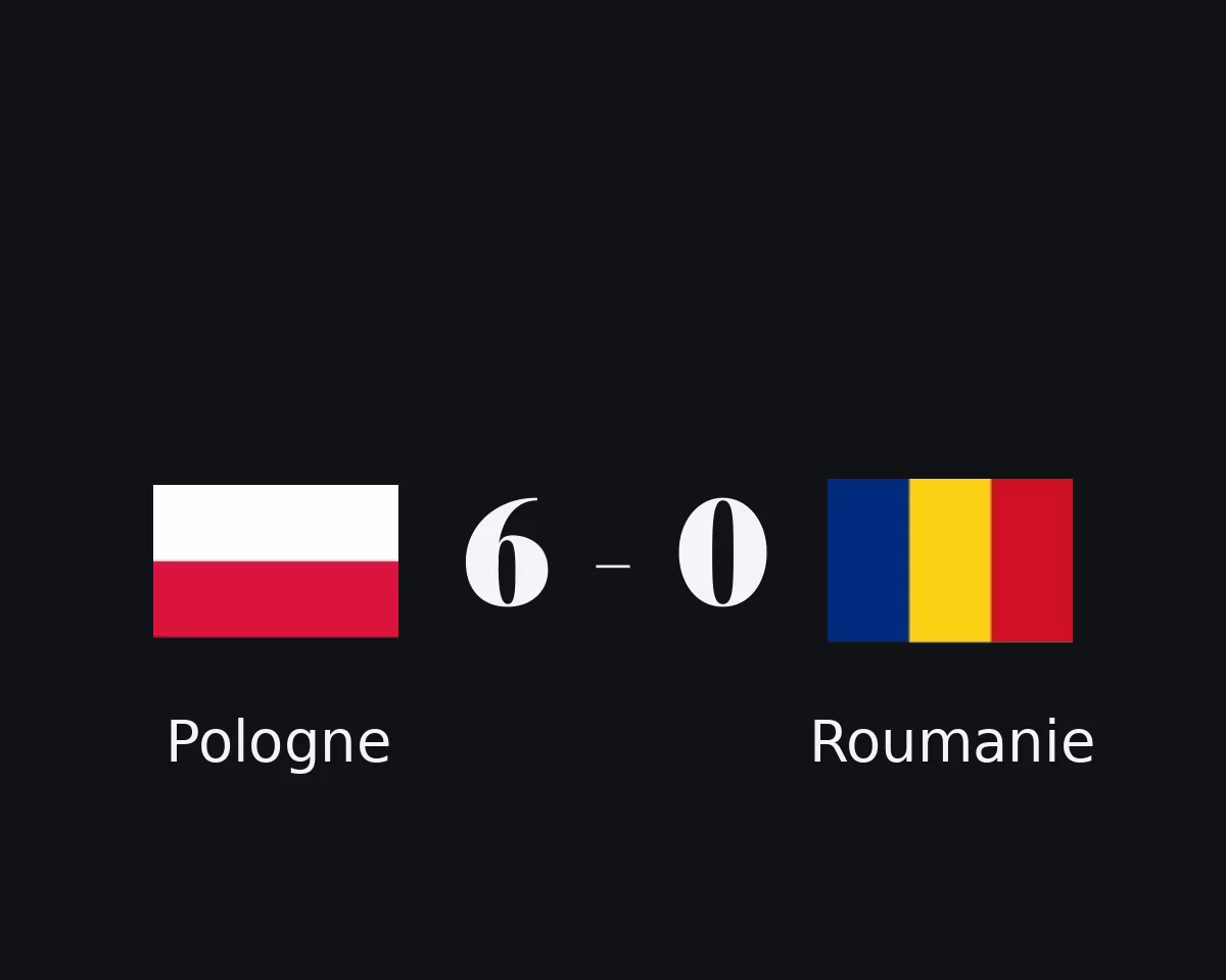 Pologne contre Roumanie