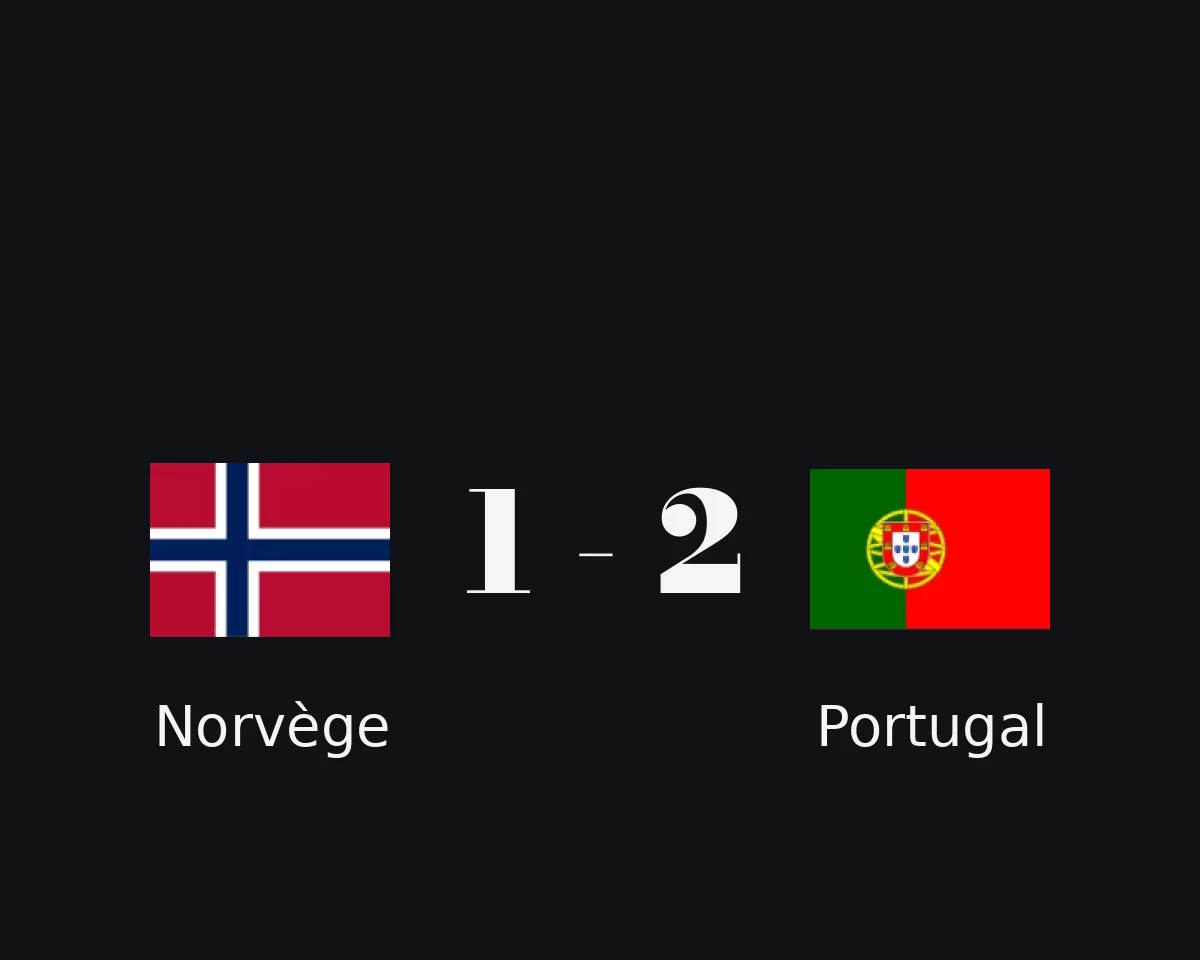 Norvège contre Portugal