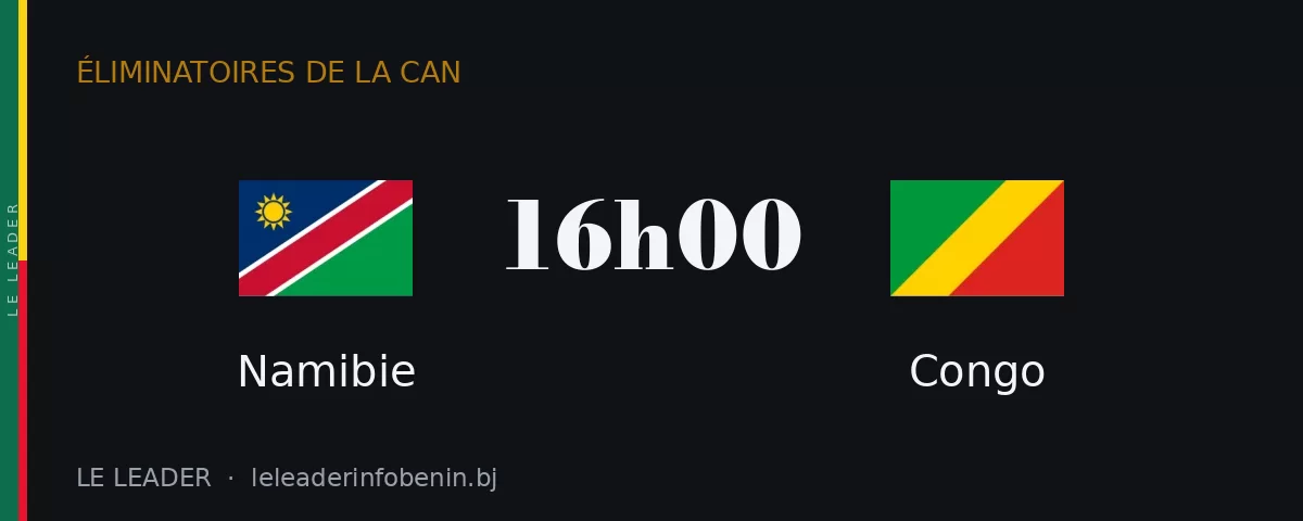Namibie contre Congo