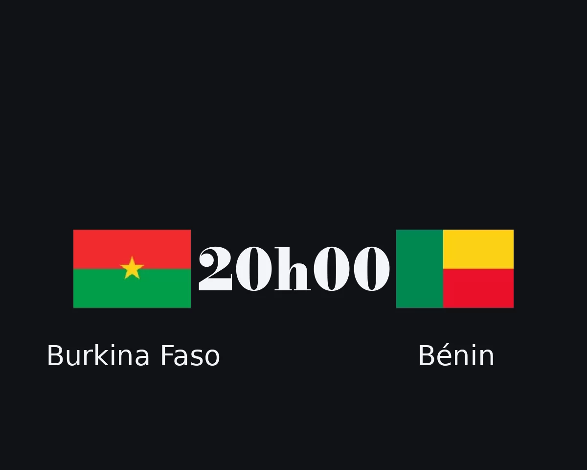 Burkina Faso contre Bénin
