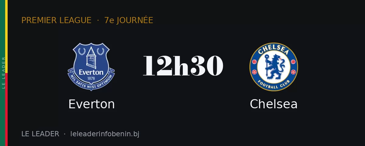 Everton contre Chelsea