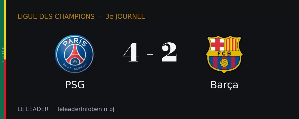 PSG contre Barça
