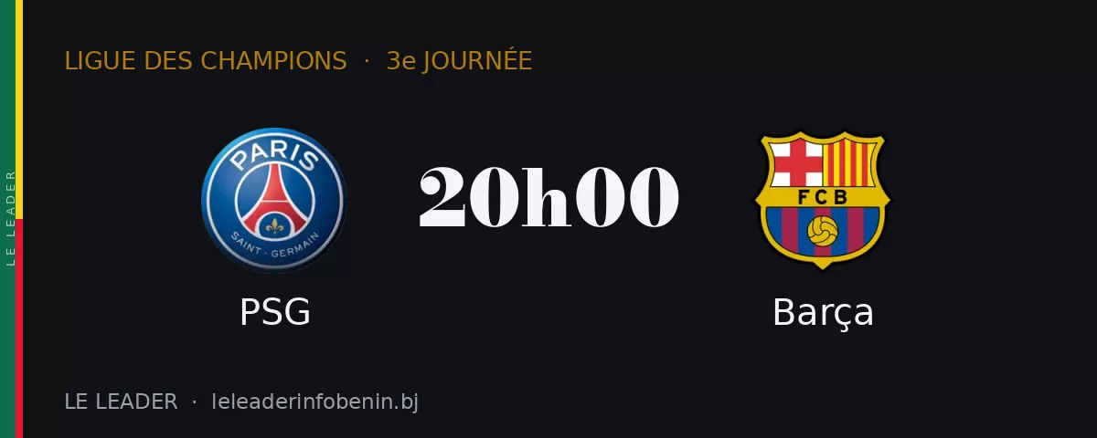 PSG contre Barça