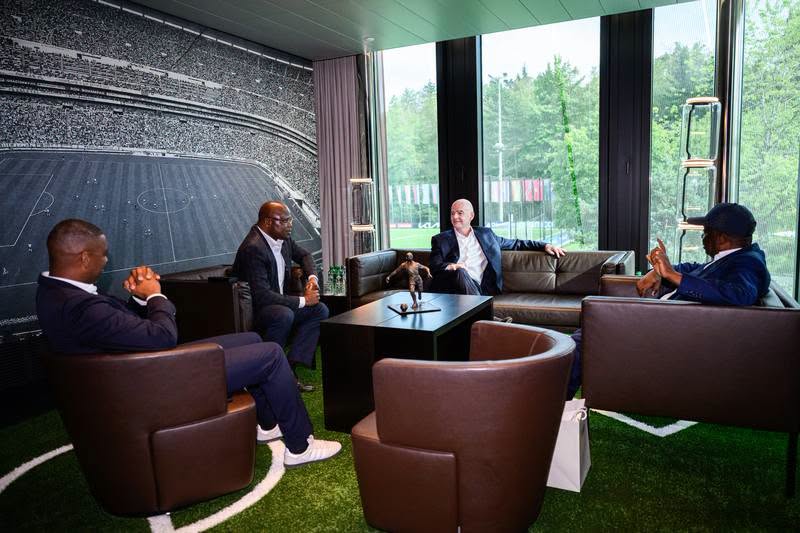 Échanges entre le nouveau Président de la FBF et le président de la FiFA